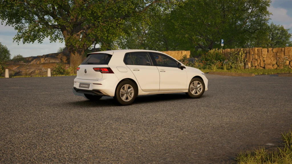 Volkswagen Golf Life màu trắng